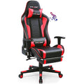Gaming Chair with Footrest Speakers Bluetooth Ergonomic C636