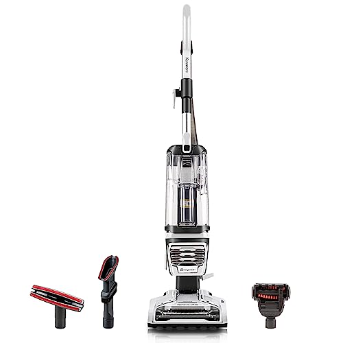 Bagless Upright Vacuum with 4 Height Adjustment, Blue U522335