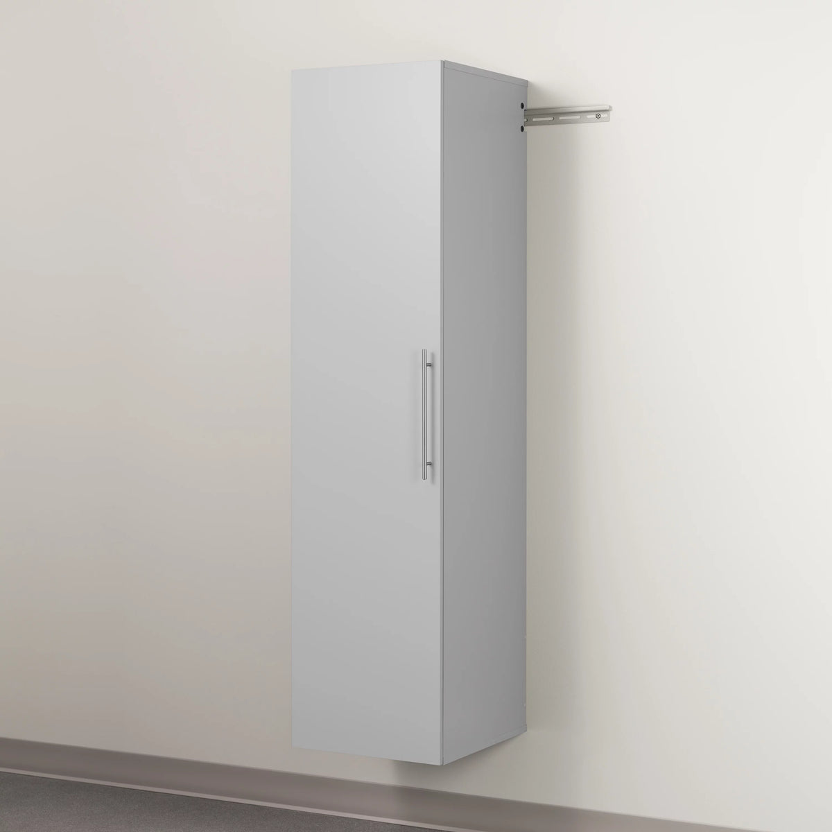 Light Gray Wall Mounted Garage Storage Cabinet A2862