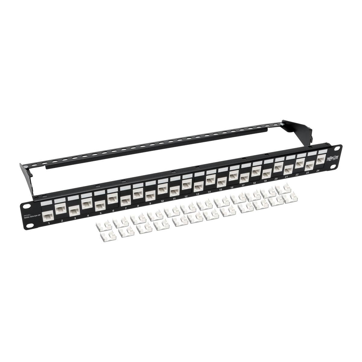 24-Port Cat6a Cat6 Cat5e Patch Panel A933