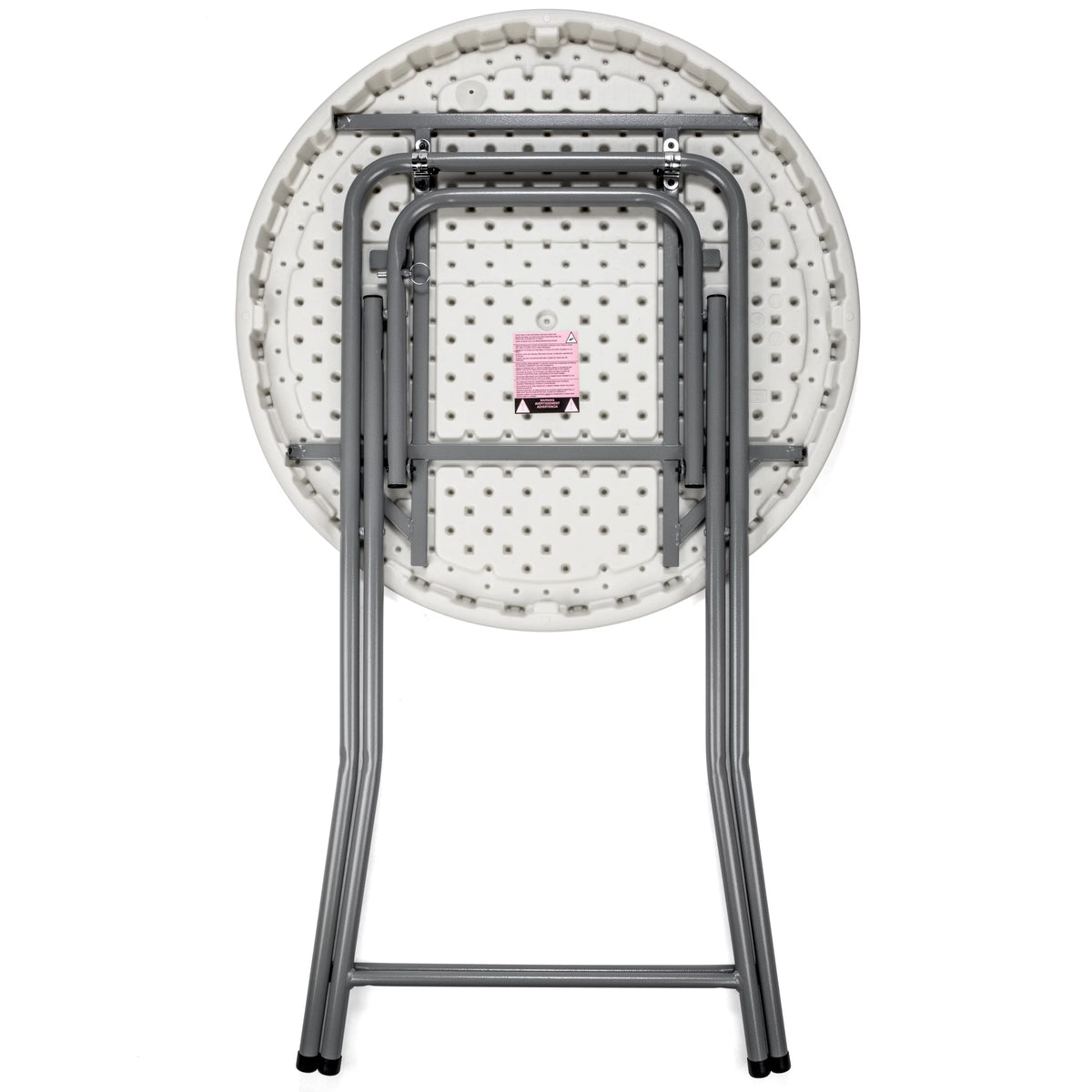 32" Round Plastic Folding Table T395106