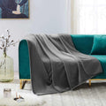 Grey Sherpa Waterproof Leakproof Dog Blanket Y903000