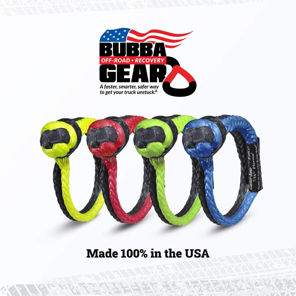 Green Pack of 2 Synthetic Tow Shackle K597552