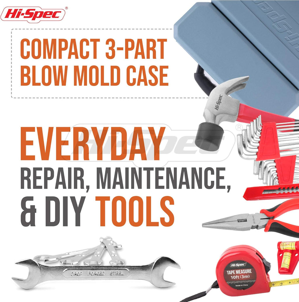 73 Piece Home & Garage Tool Kit Set with Tool Box Case I786870