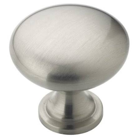 Satin Nickel Mushroom Cabinet Knob G596