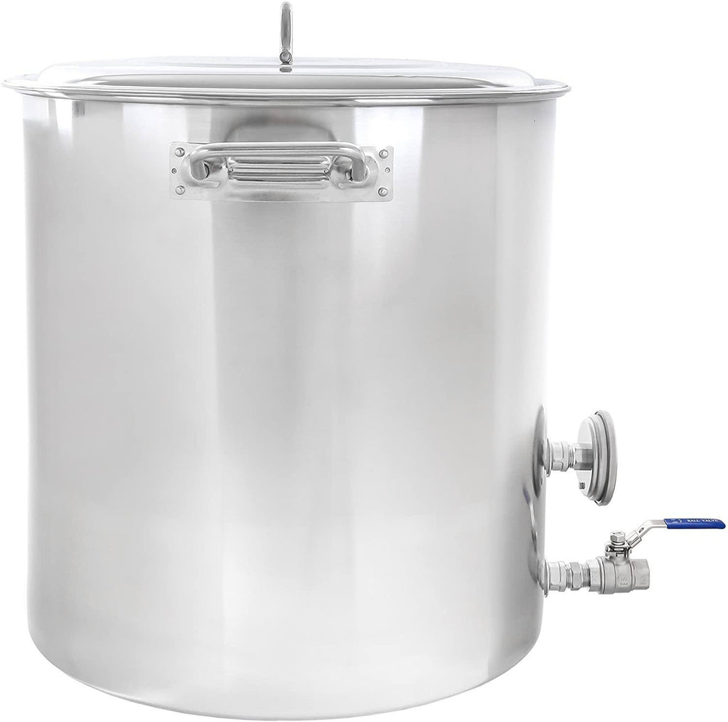 Stainless Steel Home Brew Kettle Stock Pot V355193