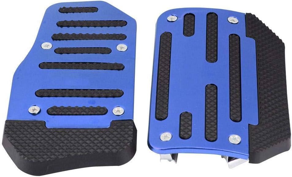 Pack of 2 Alloy Nonslip Automatic Brake Pedal Cover O7021