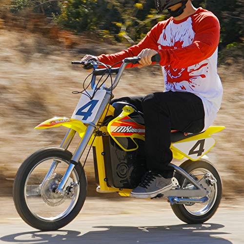 Yellow Electric Motocross Off-road Bike E691410