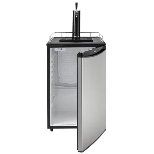 5.4 cft Single Tap Keg Cooler in Stainless Q699