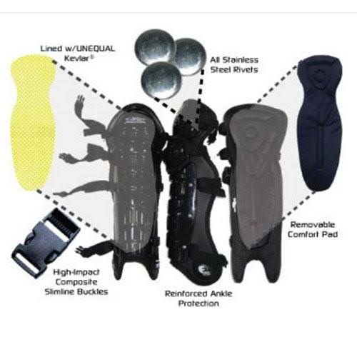 Umpire Leg Guards Small 14.5x22 O269