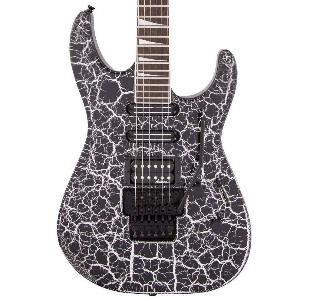Silver Crackle Electric Guitar Y255