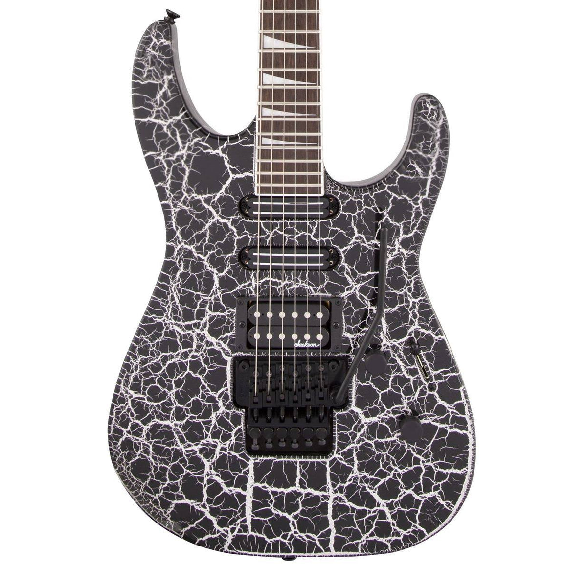 Silver Crackle Electric Guitar Y255
