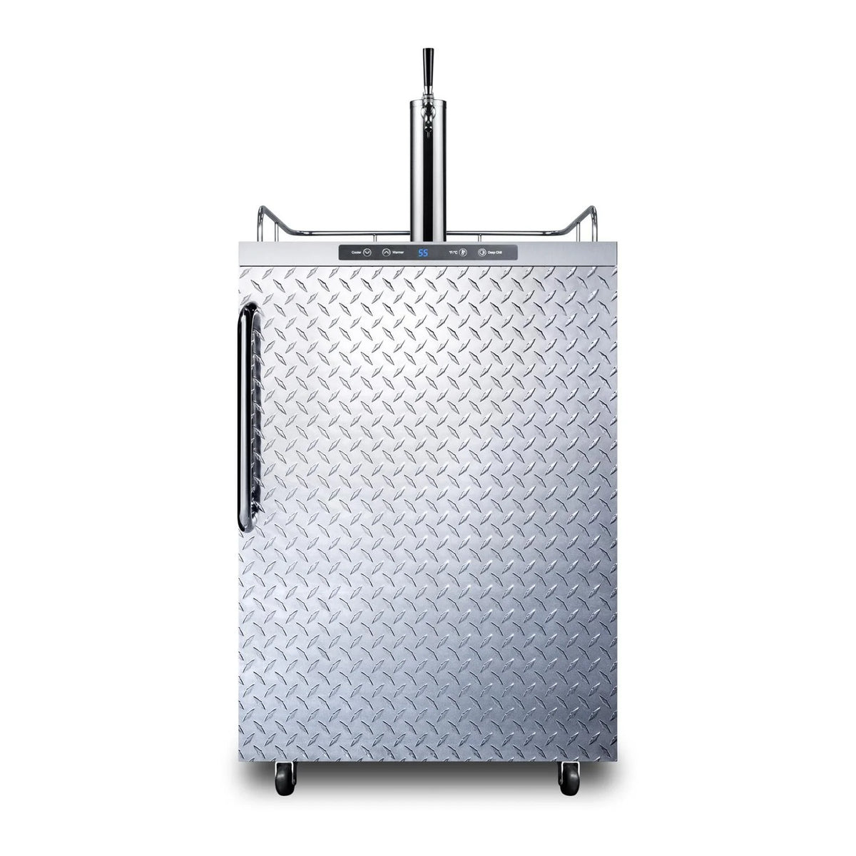 24" Stainless Steel Outdoor Beer Dispenser with Single Tap R5447
