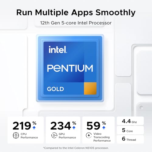 4-Bay Desktop NAS with Intel Pentium Gold 8505 CPU, 8GB DDR5 RAM, 128G SSD, 10GbE, 2.5GbE, M.2 NVMe Slots, 4K HDMI A715