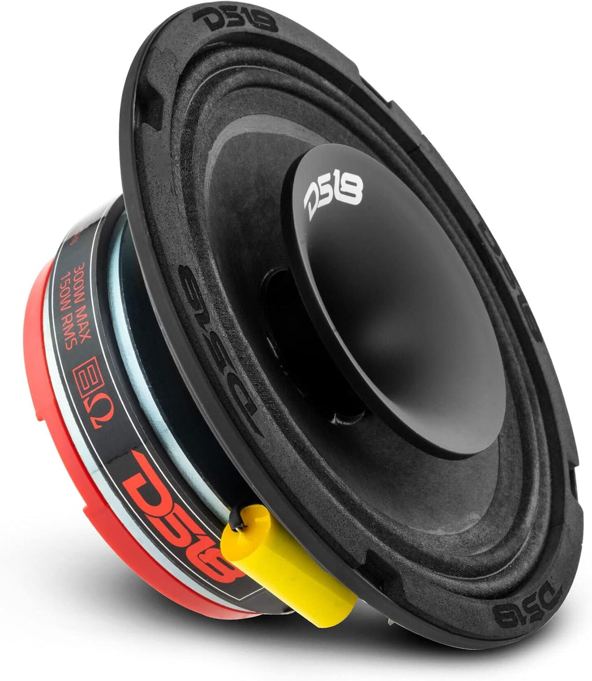 6.5" Shallow Hybrid Mid-Range Car Audio Loudspeaker 300W Max 150W RMS 8 Ohms Pack of 2 R15934