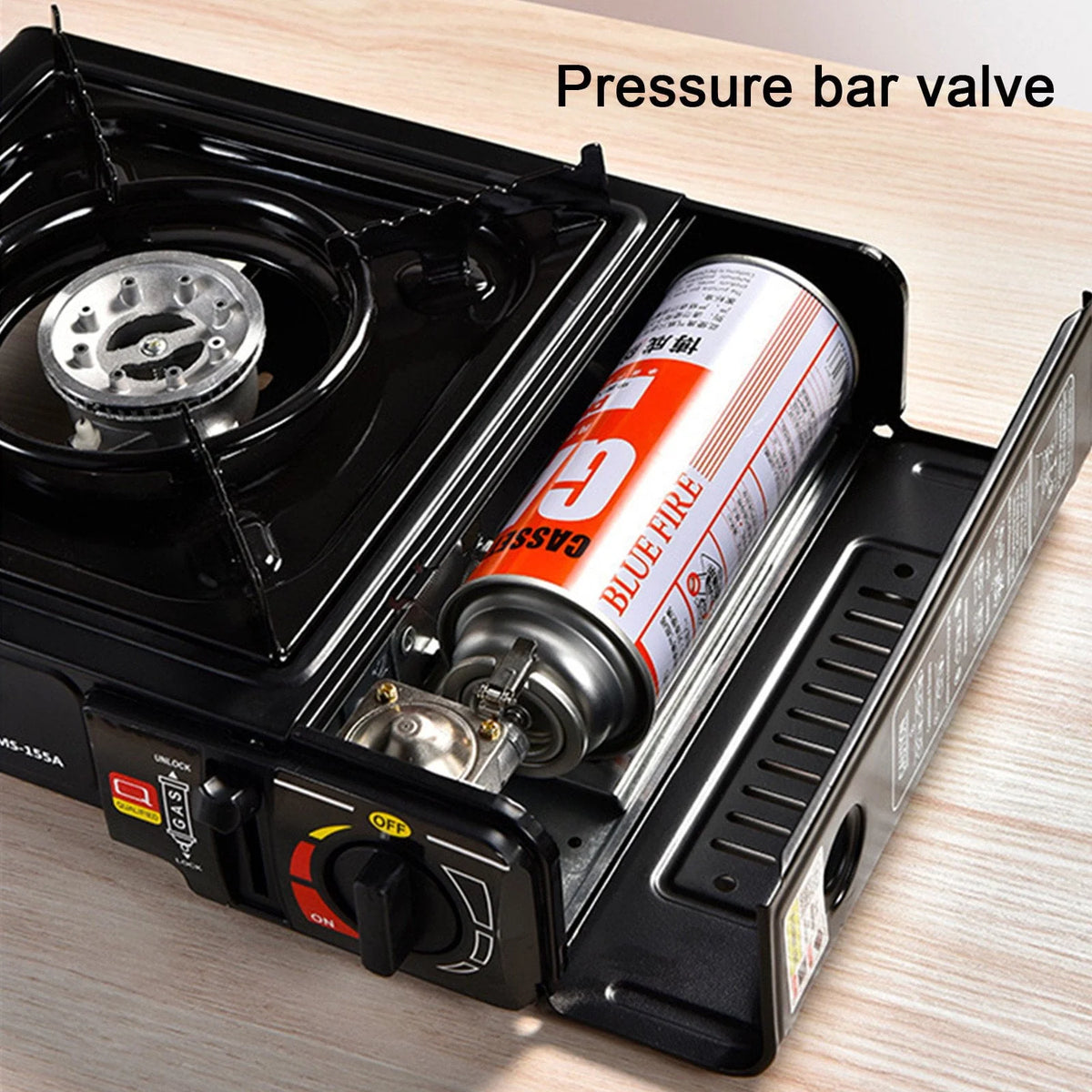 Portable Butane Camping Stove with Carrying Case Z33681