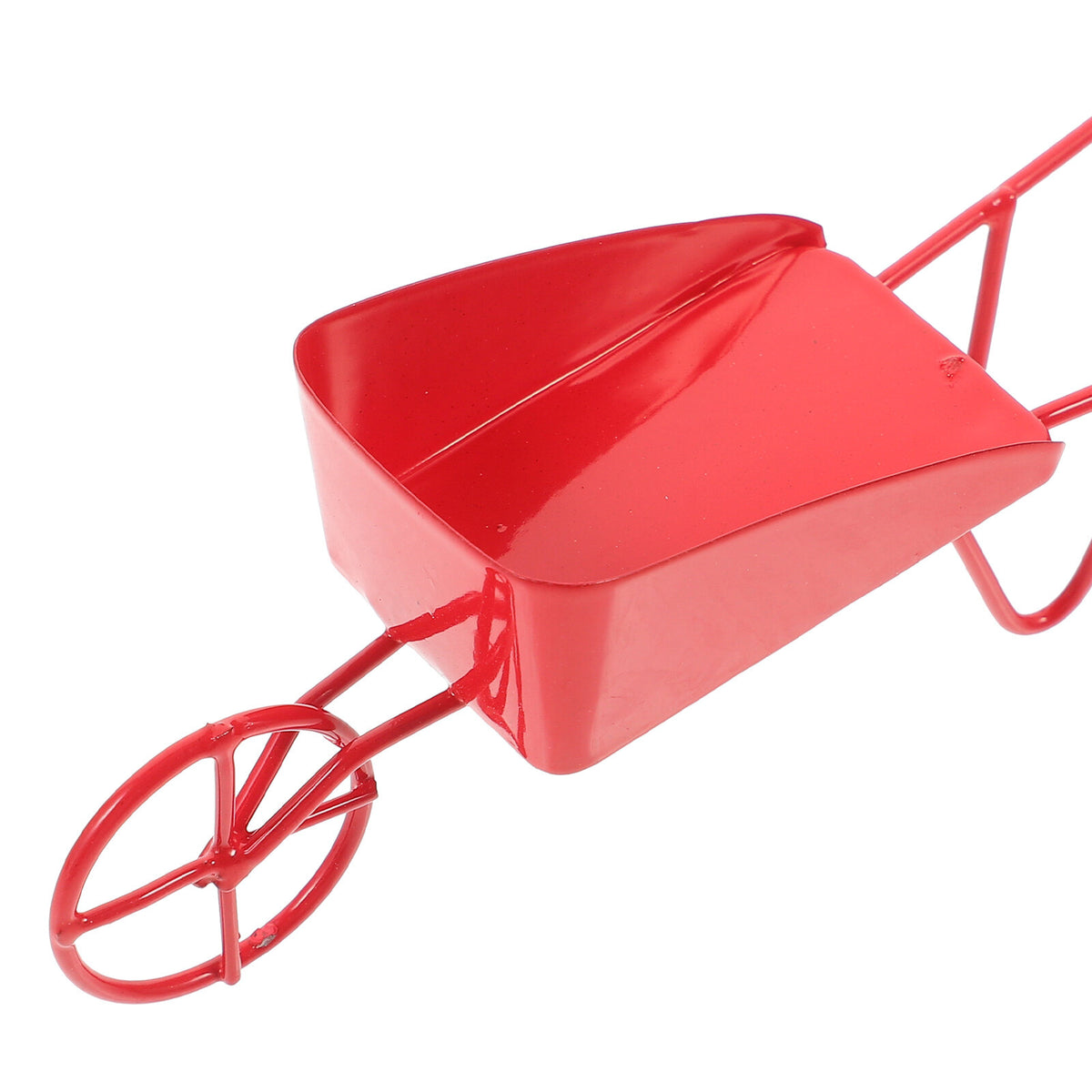 Mini Vintage Metal Wheelbarrow Prop G863804