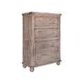Natural Solid Wood Four Drawer Chest X919550