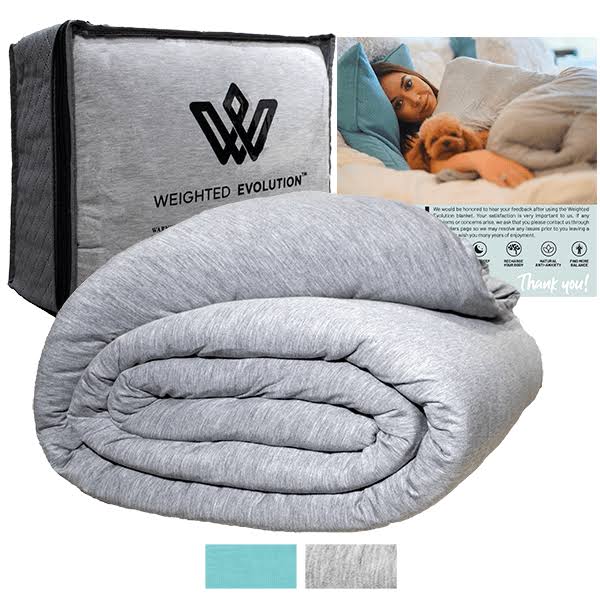 Weighted Blanket with Organic Bamboo Duvet Cover N120