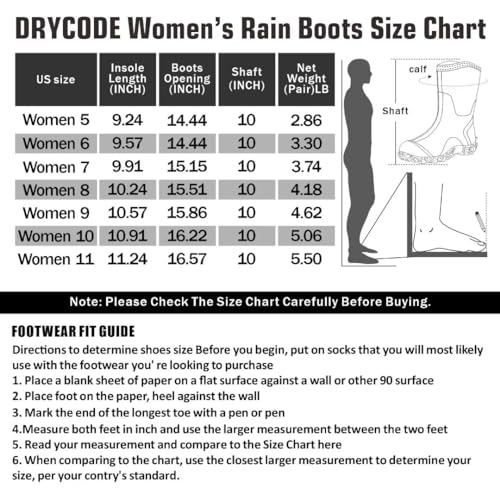 Black 6mm Neoprene Waterproof Insulated Work Boots W114157
