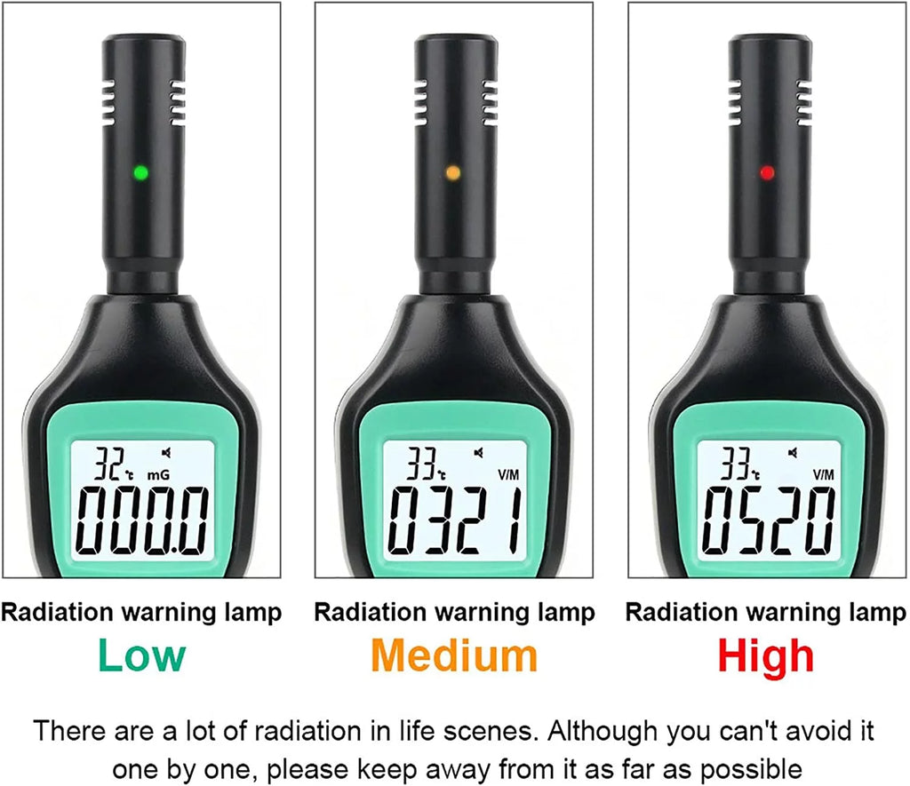 Handheld EMF Meter Digital LCD EMF Detector W11267