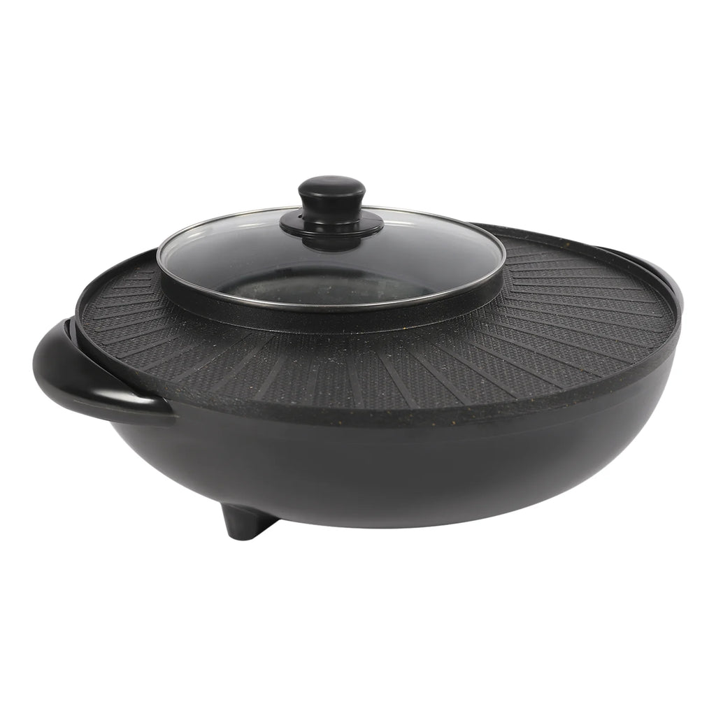 Portable Circular Hotpot Grill Combo Nonstick L17624