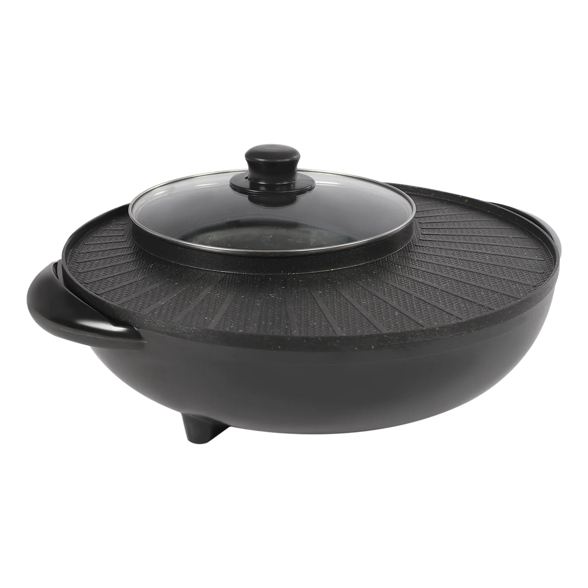 Portable Circular Hotpot Grill Combo Nonstick L17624