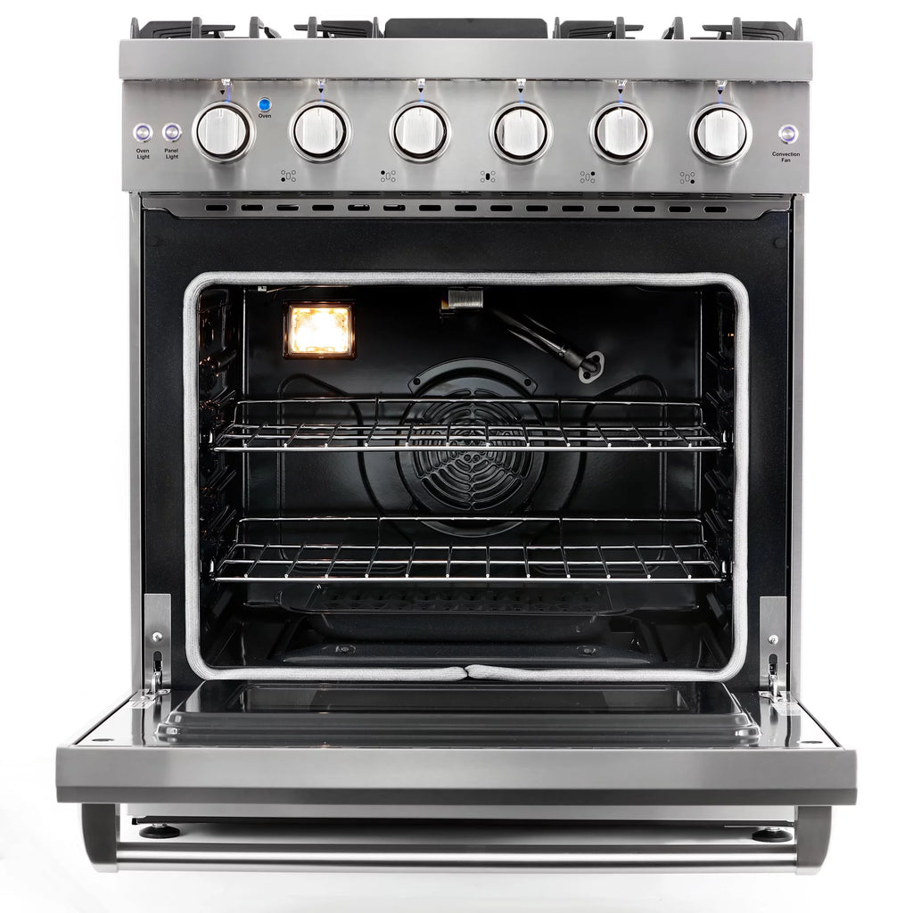 5 Piece Kitchen Appliance Package with Gas Range Dishwasher French Door Refrigerator Wine Refrigerator N78540