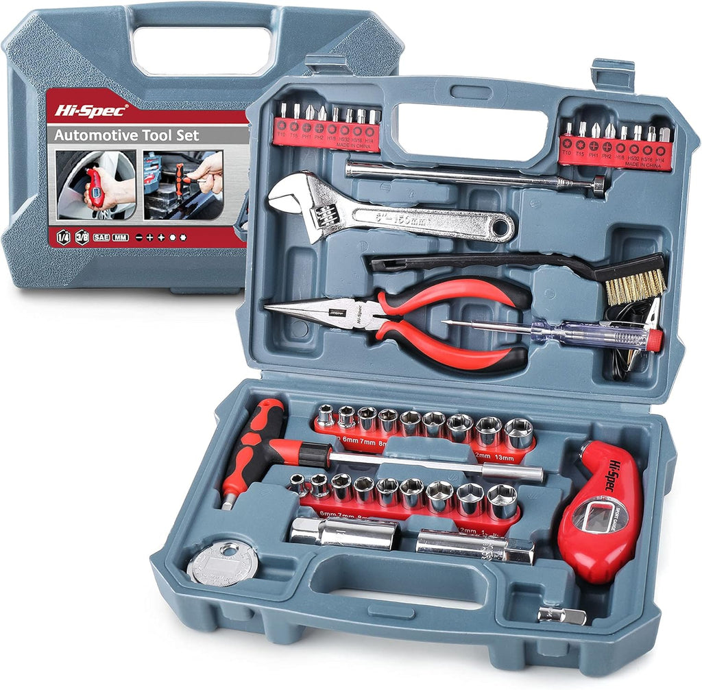 73 Piece Home & Garage Tool Kit Set with Tool Box Case I786870