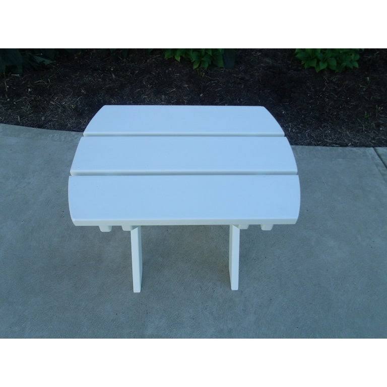 Lime Green Recycled Poly Lumber Folding End Table E2790