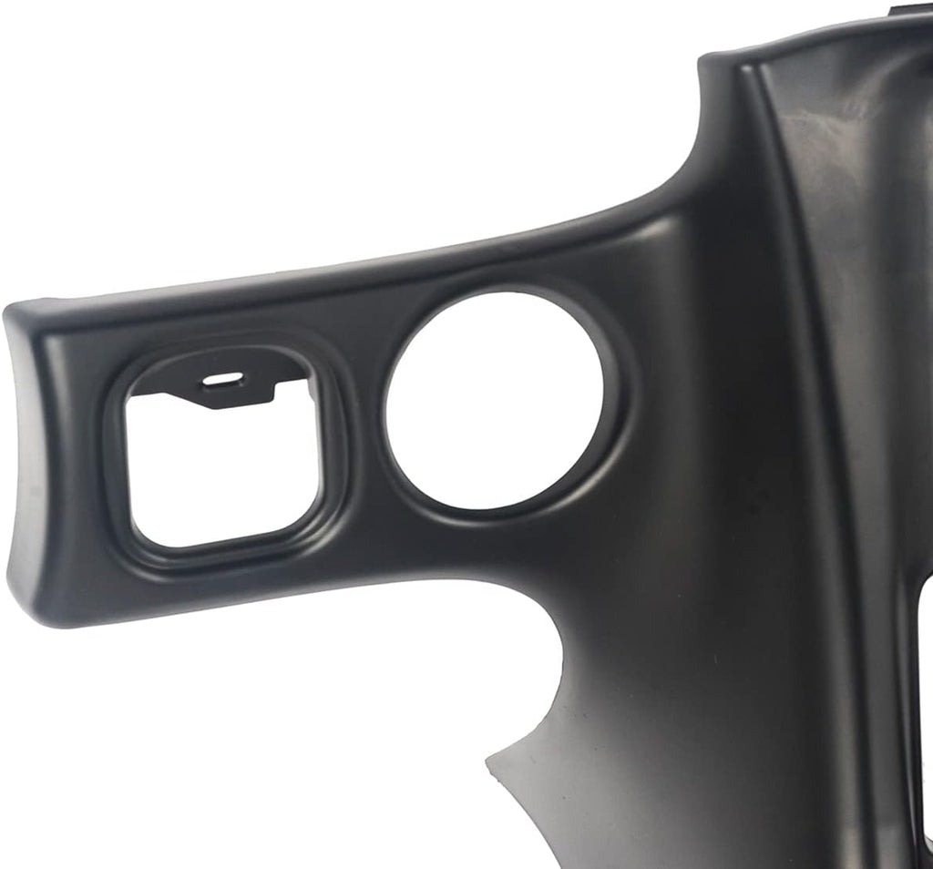 Matte Black Double Din Dash Installation Kit for Chevy Corvette C5 S988209