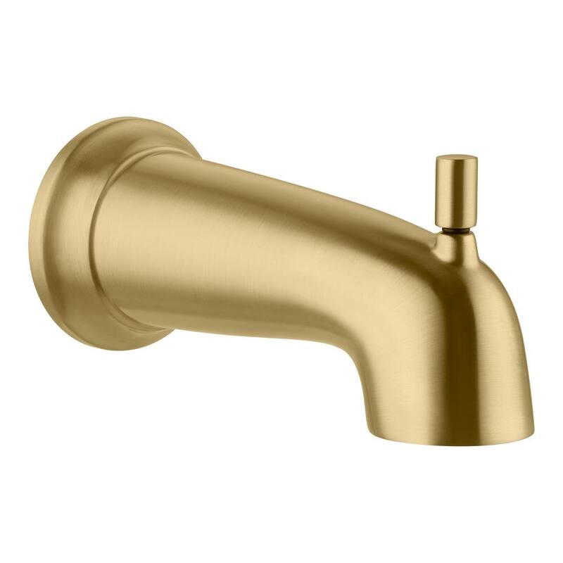 Single-Handle 1-Spray Tub and Shower Faucet 1.8 GPM Matte Gold P833354