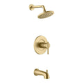 Single-Handle 1-Spray Tub and Shower Faucet 1.8 GPM Matte Gold P833354