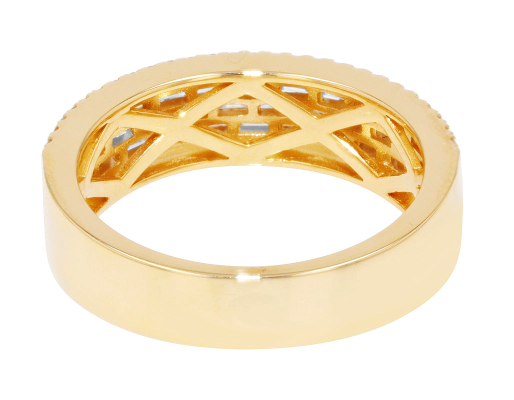 1.2CT Diamond Ring 14k Yellow Gold A216