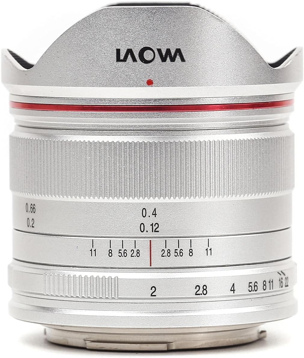 7.5mm f/2 Lens for Micro Four Thirds Mount, Silver Z3887