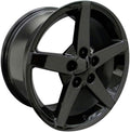 Black 17x9.5 Wheel P33840
