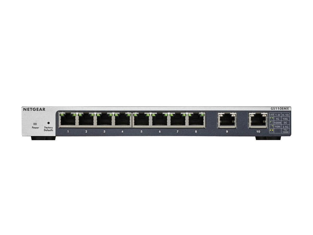 10-Port Gigabit 10G Ethernet Smart Managed Switch I523337