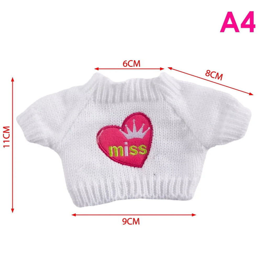 Duck Plush Toy Clothes Bag Accessories X456