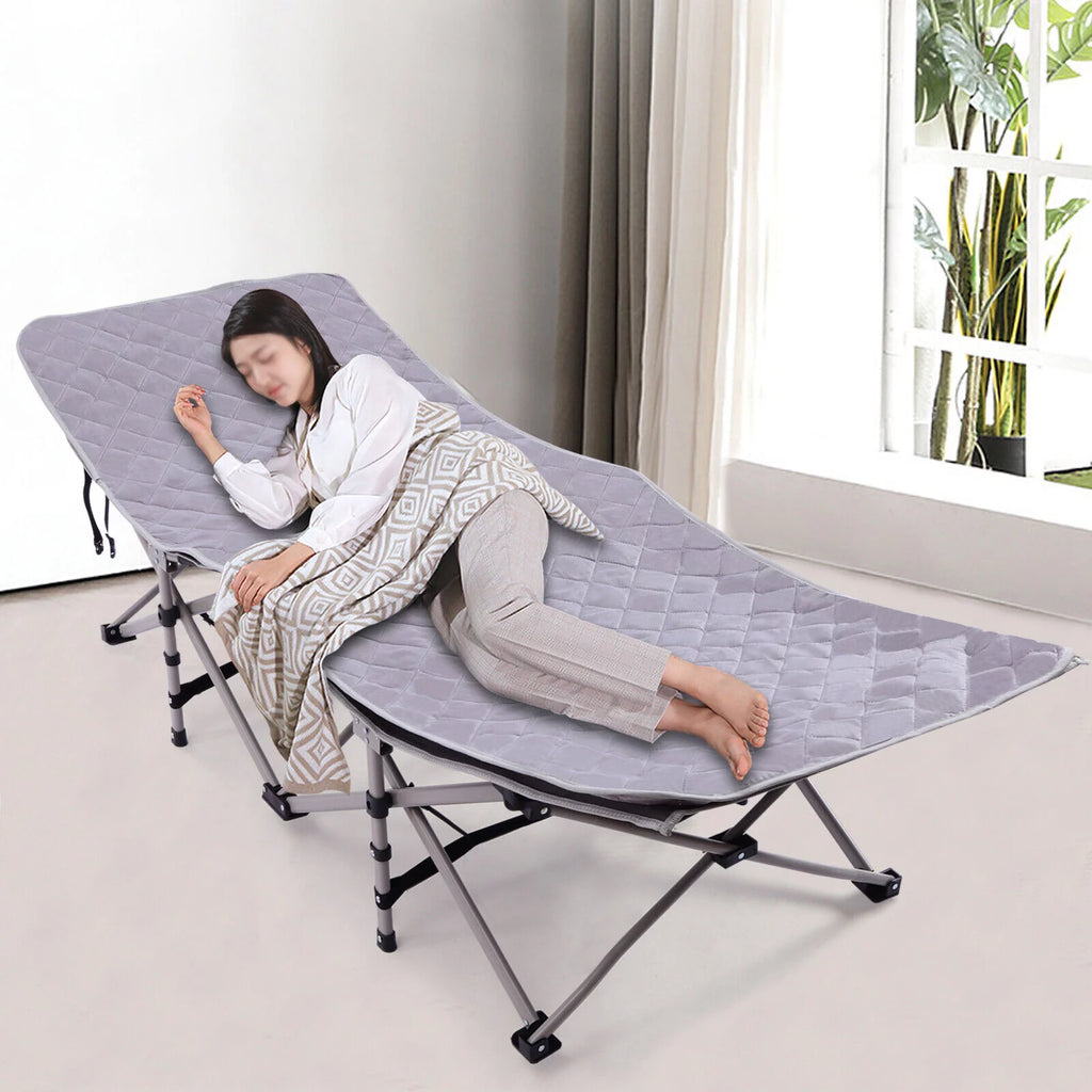 Portable Single Folding Bed with Mattress R89252
