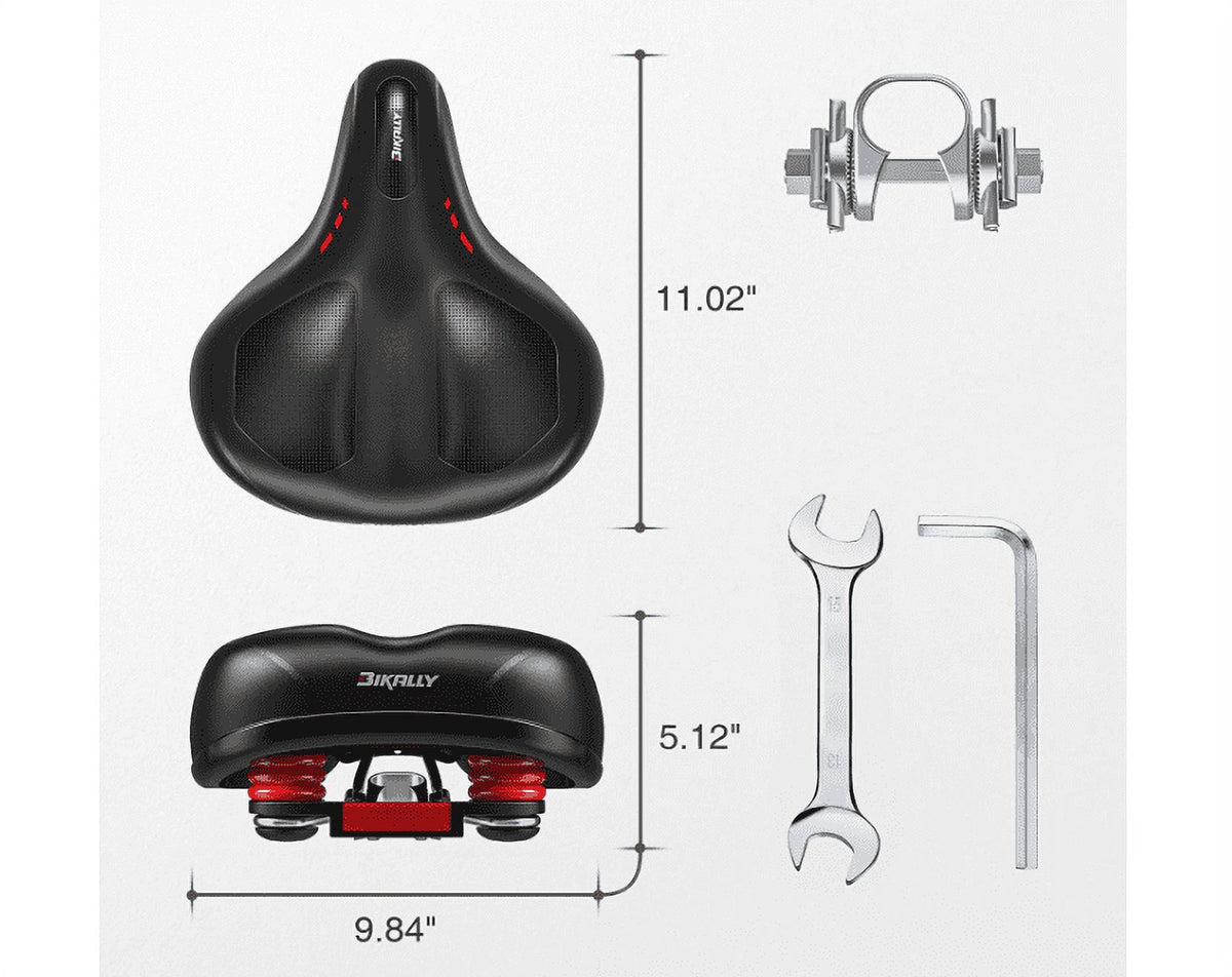 Black Comfort Bike Seat D73678