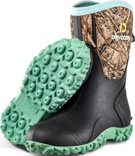 Black 6mm Neoprene Waterproof Insulated Work Boots W114157