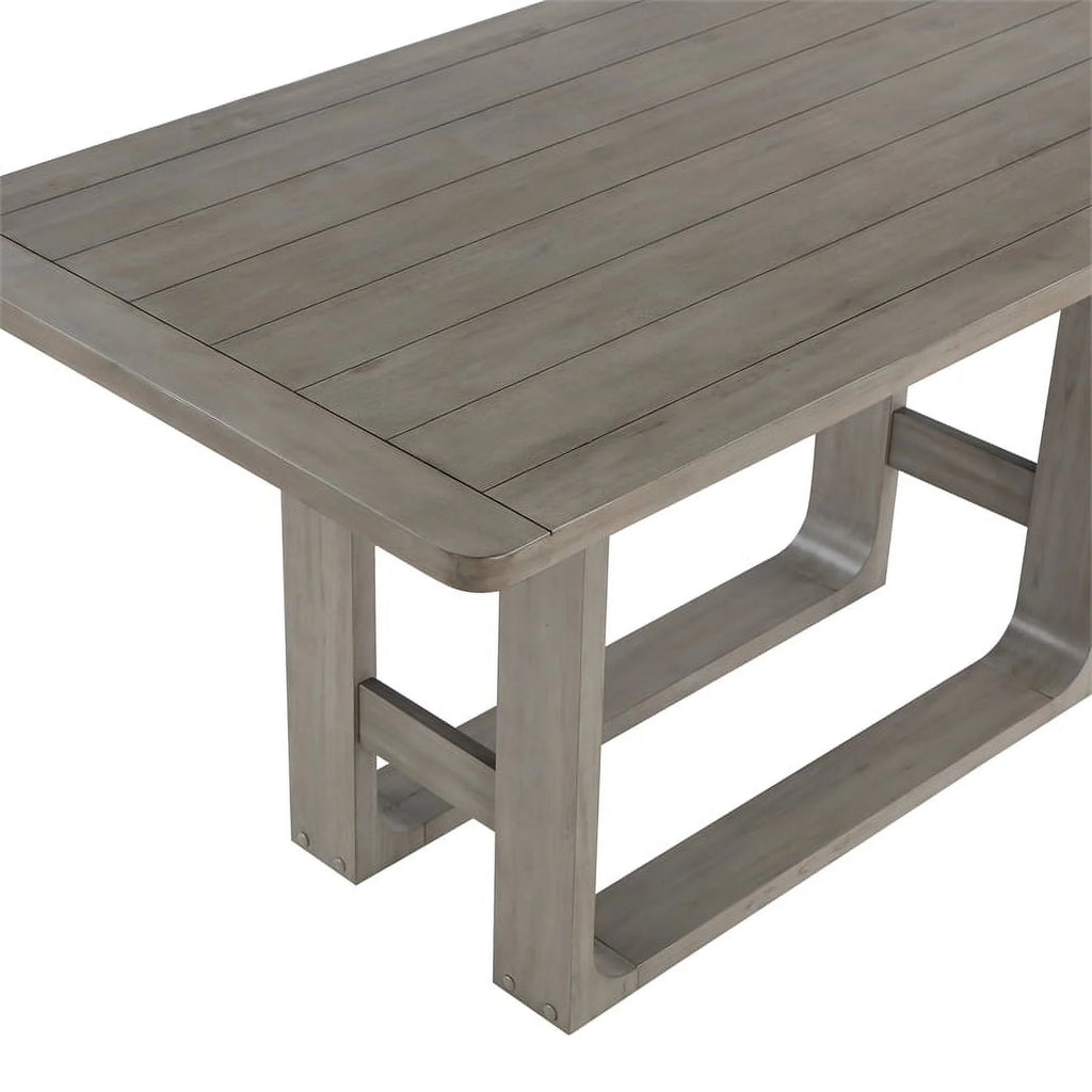 Gray Wood 5-Piece Counter Height Dining Set M954