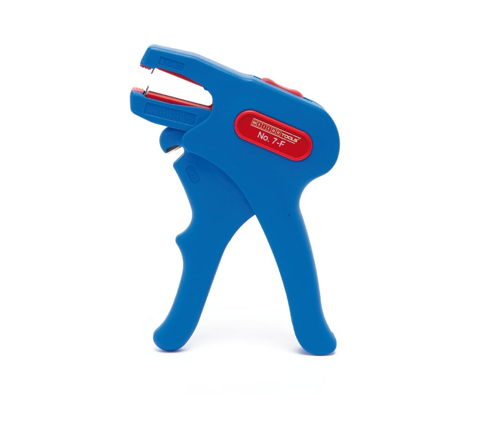 Automatic Wire Stripper for Flat Cable, 18-11 AWG (0.75-4.0 mm²), red/blue O9610