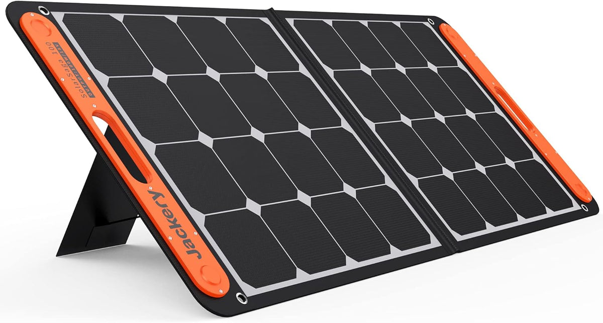 Portable Foldable Solar Panel with USB Outputs F652