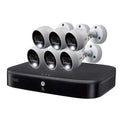 4K Ultra HD 8-Channel DVR Security System with 6 4K Active Deterrence Cameras with Color Night Vision U58816