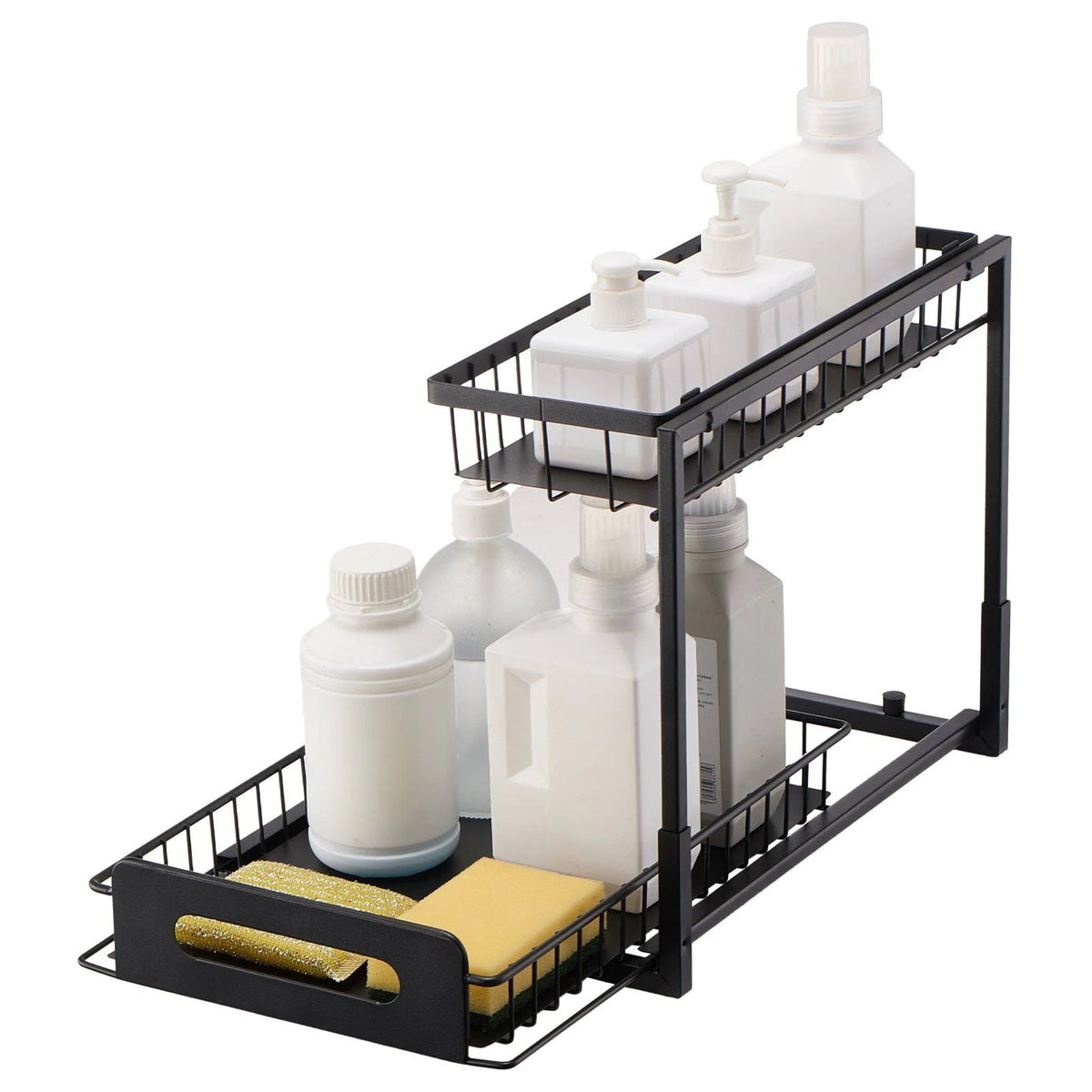 2-Tier Pull Out Cabinet Organizer X823