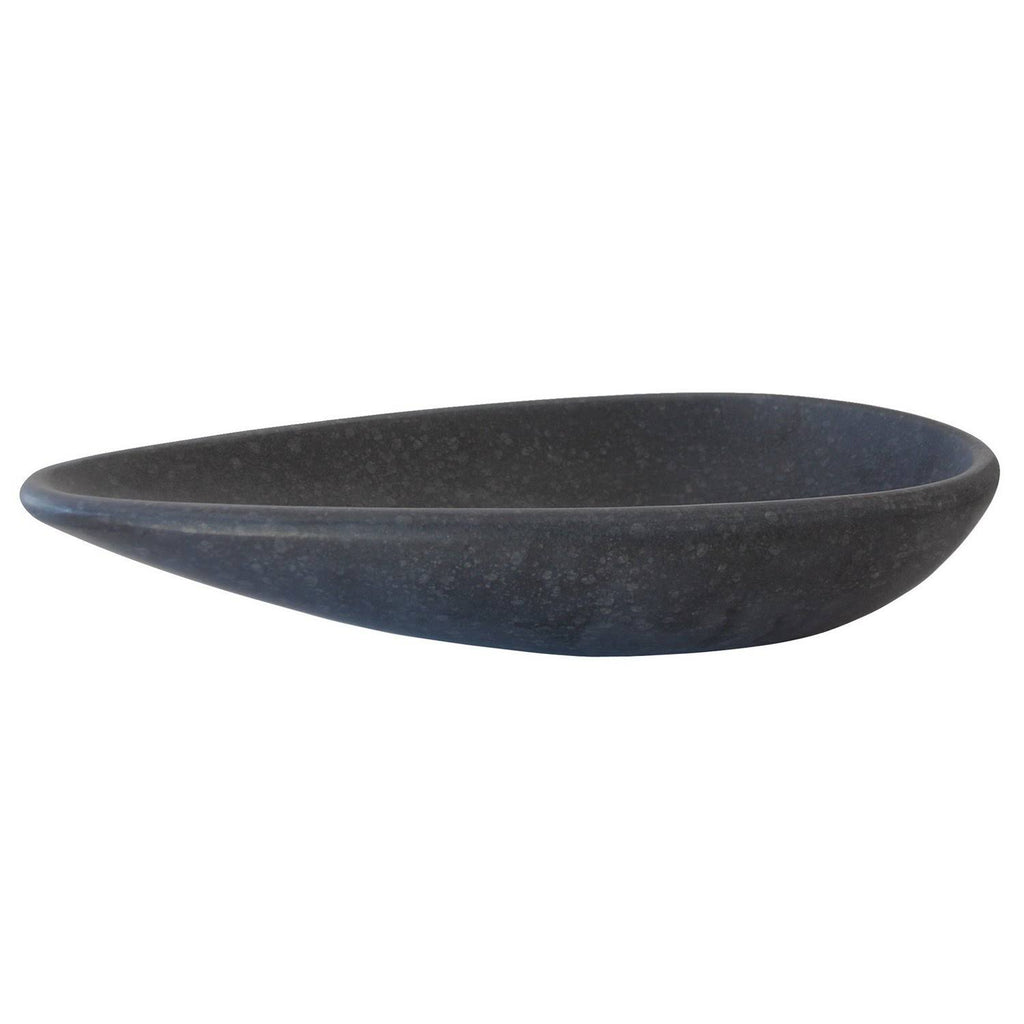 Honed Black Basalt Vessel Sink X28930