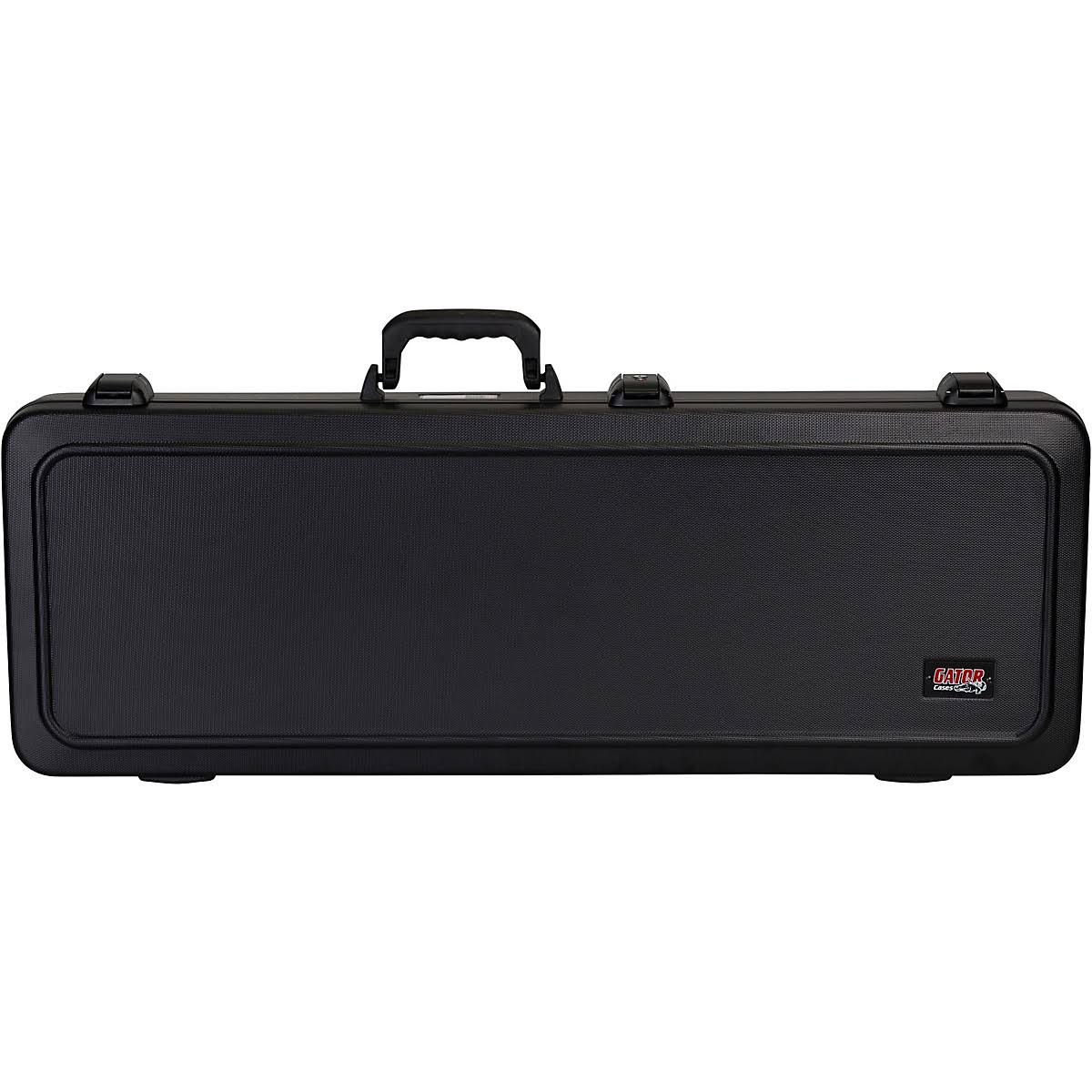Black Molded Electric Guitar Case T714