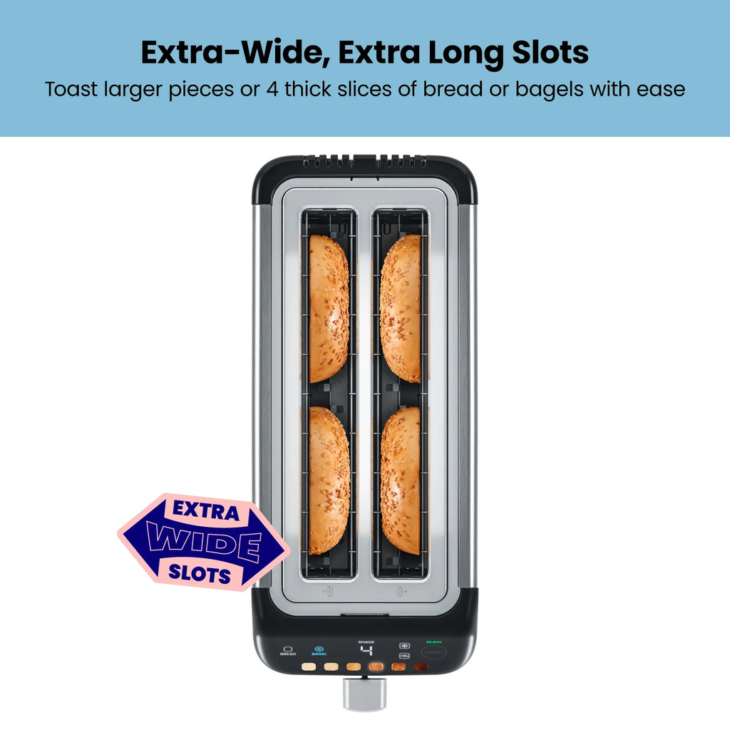 4 Slice Digital Toaster with Extra-Wide Slots Z490