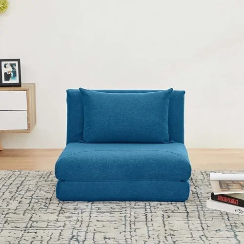 Convertible Chair Bed with 1 Matching Pillow Z5015